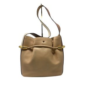 Chloe Emma Drawstring Shoulder Bag, Blush Nude